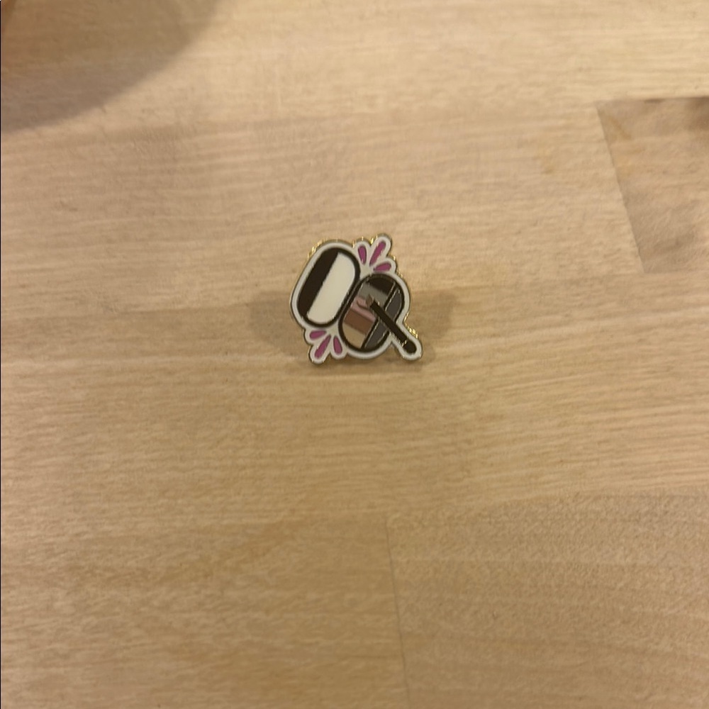 Makeup Compact Enamel Pin
